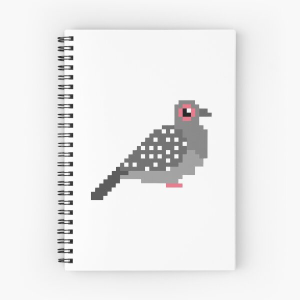 Item preview, Pixel Art Diamond Dove designed and sold by Sauropsida.