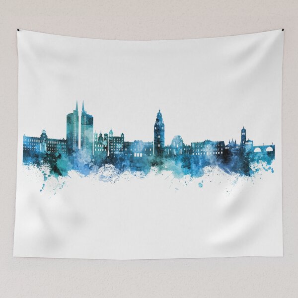 Item preview, Murcia Spain Skyline designed and sold by ArtPrints.