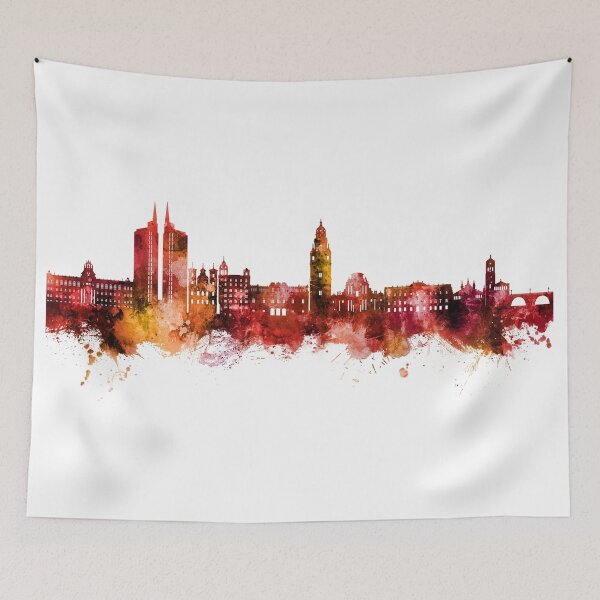 Item preview, Murcia Spain Skyline designed and sold by ArtPrints.
