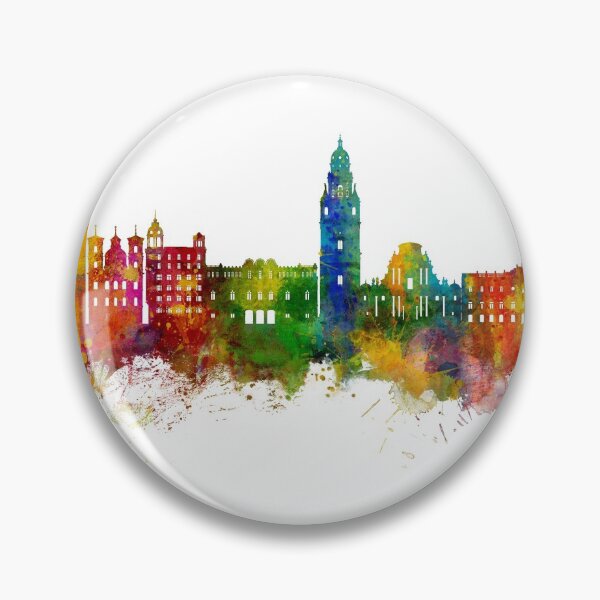 Item preview, Murcia Spain Skyline designed and sold by ArtPrints.