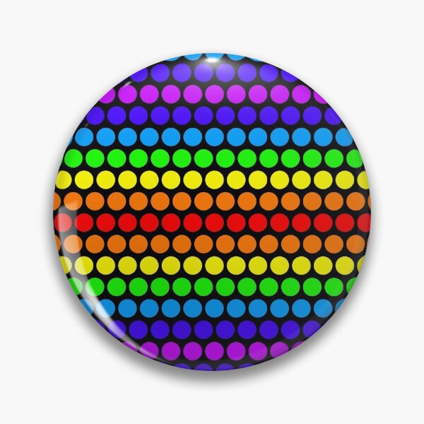 Item preview, Rainbow Offset Dots designed and sold by SparkSnaps.