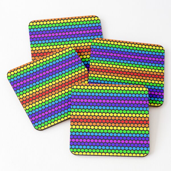 Item preview, Rainbow Offset Dots designed and sold by SparkSnaps.