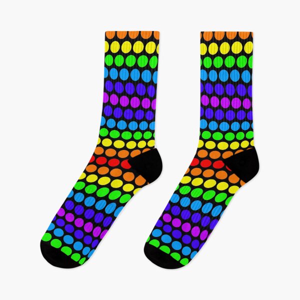 Item preview, Rainbow Offset Dots designed and sold by SparkSnaps.