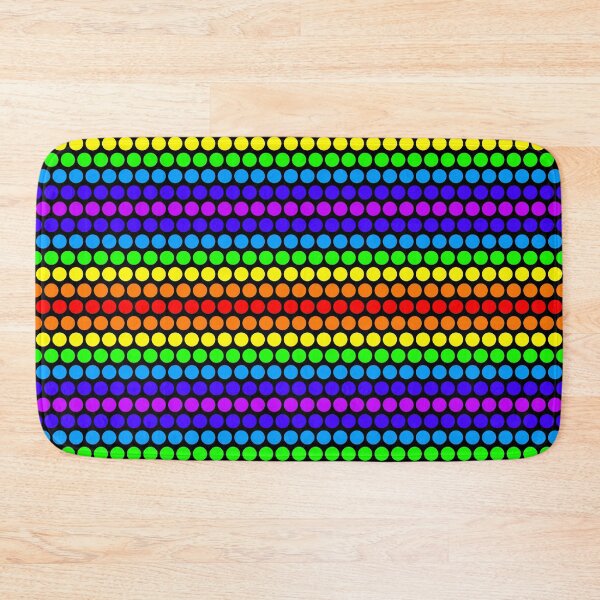 Item preview, Rainbow Offset Dots designed and sold by SparkSnaps.