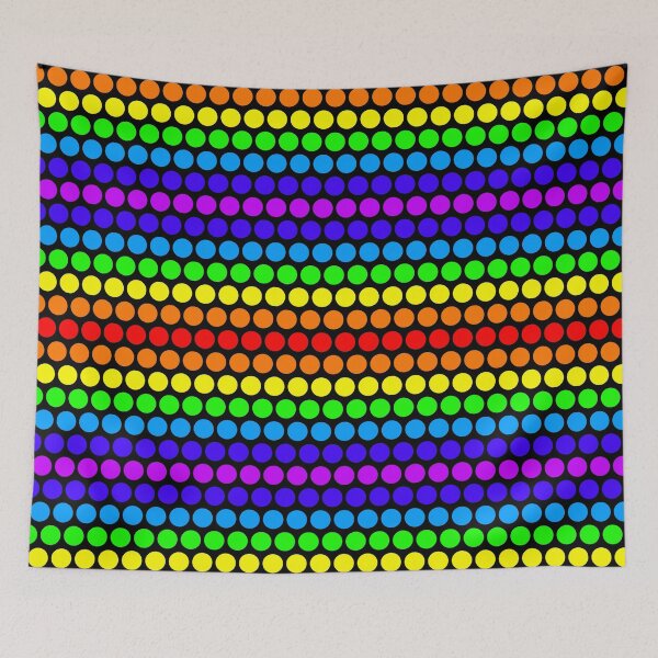 Item preview, Rainbow Offset Dots designed and sold by SparkSnaps.