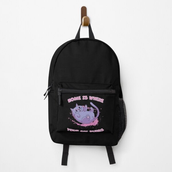 Item preview, Home Is Where Your Cat Purrs Purr Kitty Cute Cat Lover  designed and sold by RJ-Art.
