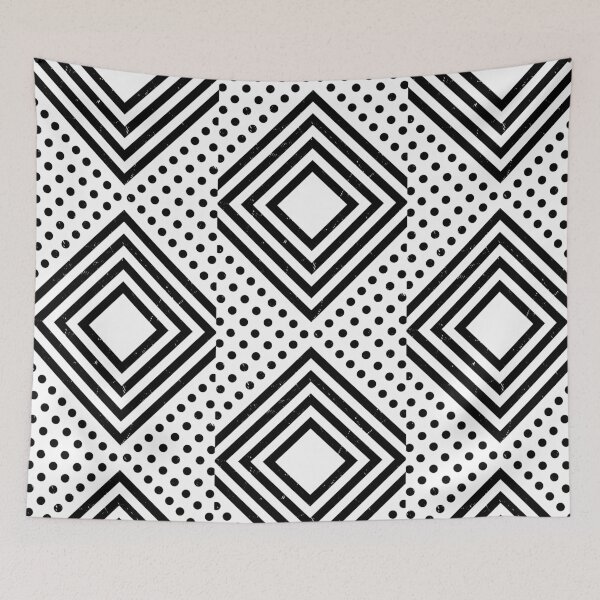 Item preview, Polka Triangle Black designed and sold by TM Selvam.