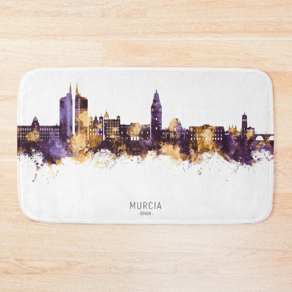 Item preview, Murcia Spain Skyline designed and sold by ArtPrints.