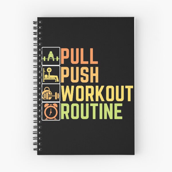 Item preview, Pull Push Workout Routine designed and sold by Naeshastore.