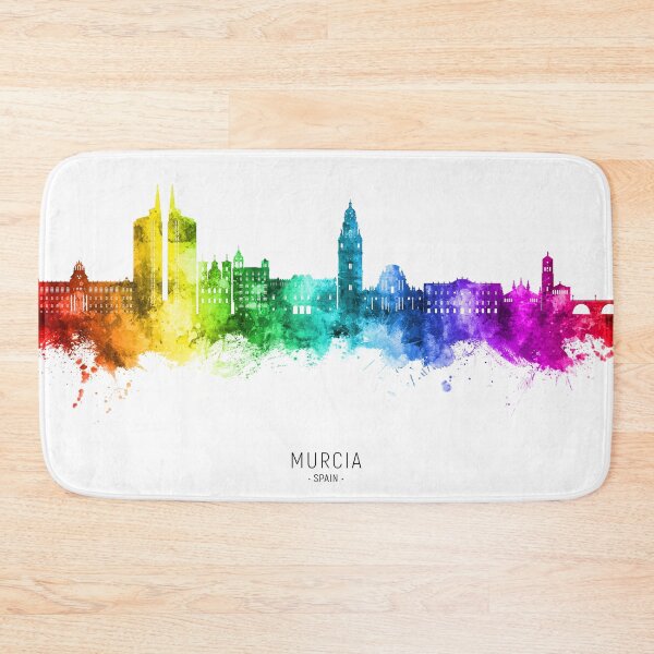 Item preview, Murcia Spain Skyline designed and sold by ArtPrints.
