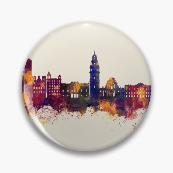Item preview, Murcia Spain Skyline designed and sold by ArtPrints.