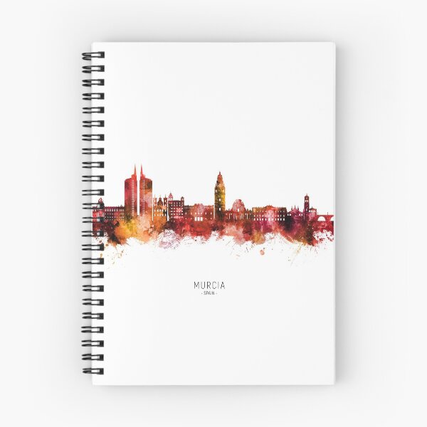 Item preview, Murcia Spain Skyline designed and sold by ArtPrints.