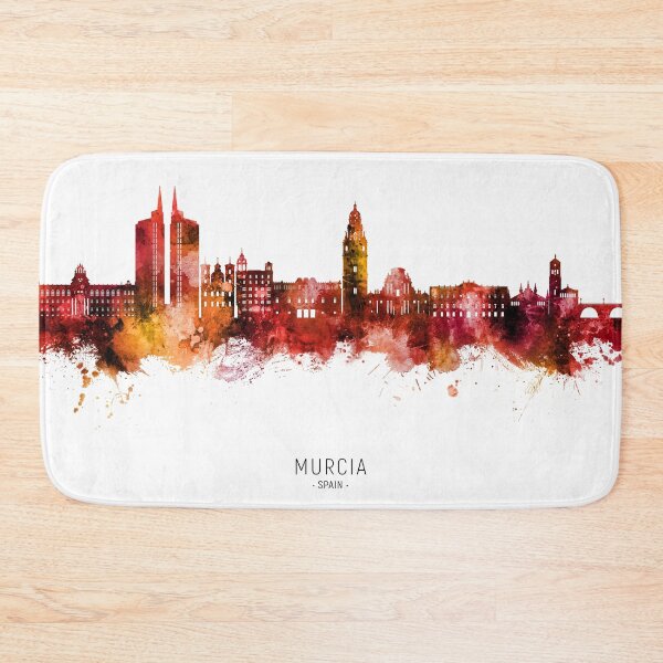 Item preview, Murcia Spain Skyline designed and sold by ArtPrints.
