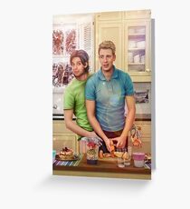 Happiness is a pancake breakfast Greeting Card