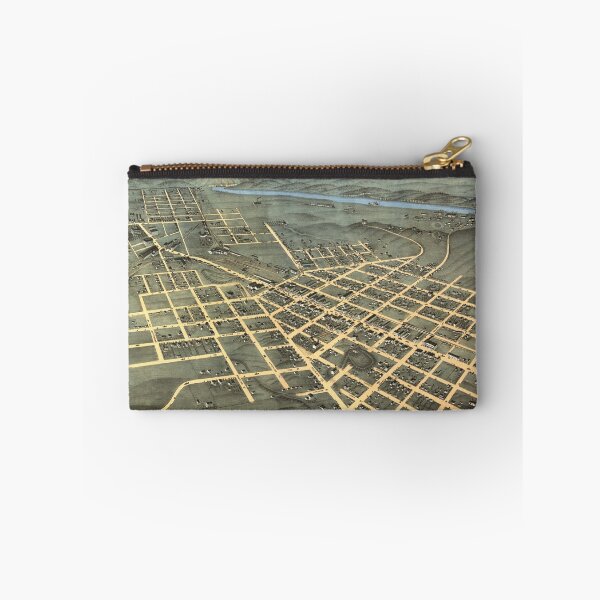 Item preview, Vintage Pictorial Map of Chattanooga TN (1871) designed and sold by BravuraMedia.