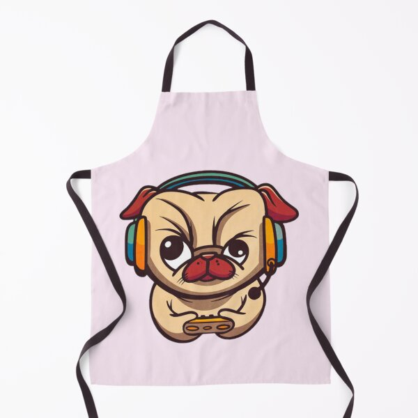 Item preview, Cute gamer pug designed and sold by Sovik Goswami.