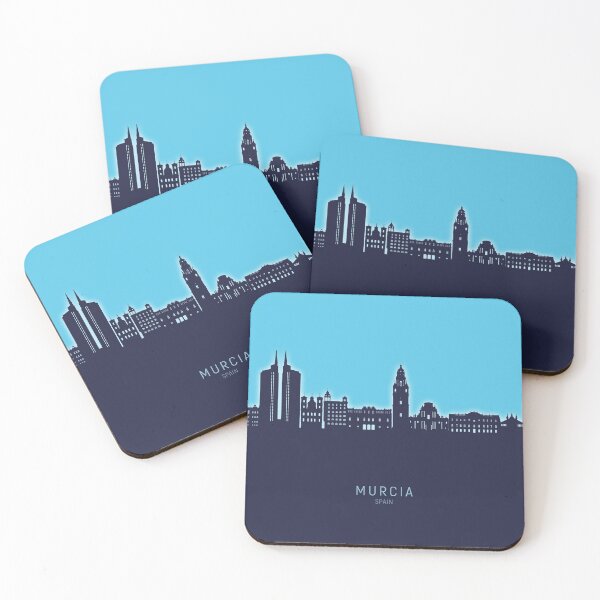 Item preview, Murcia Spain Skyline designed and sold by ArtPrints.