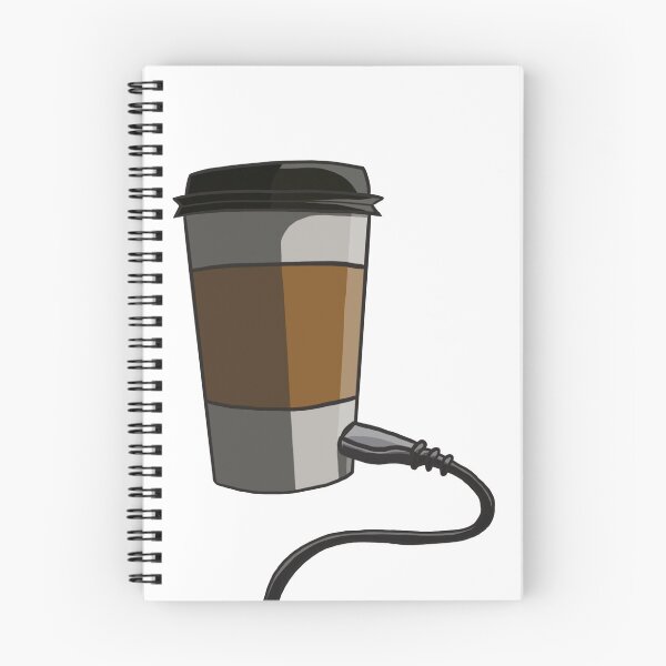 Item preview, Charging up with a cup of coffee designed and sold by SickTank.