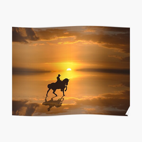 RIDE TO THE SUNSET Poster
