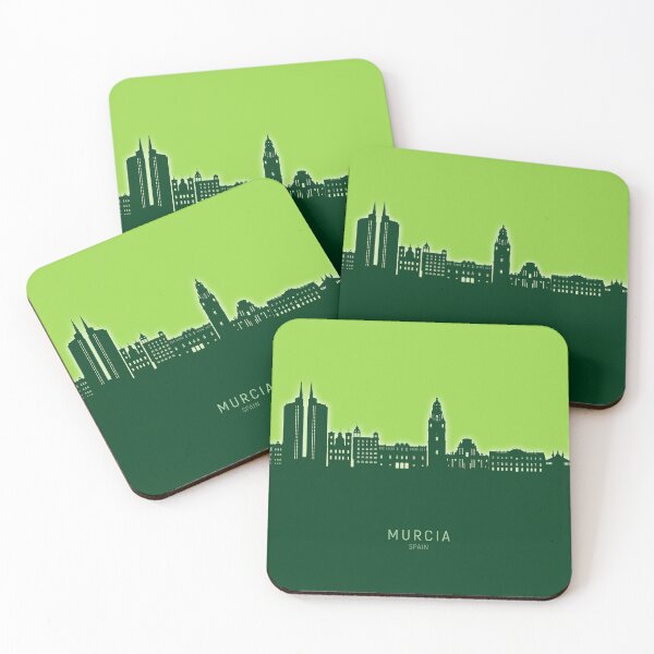 Item preview, Murcia Spain Skyline designed and sold by ArtPrints.