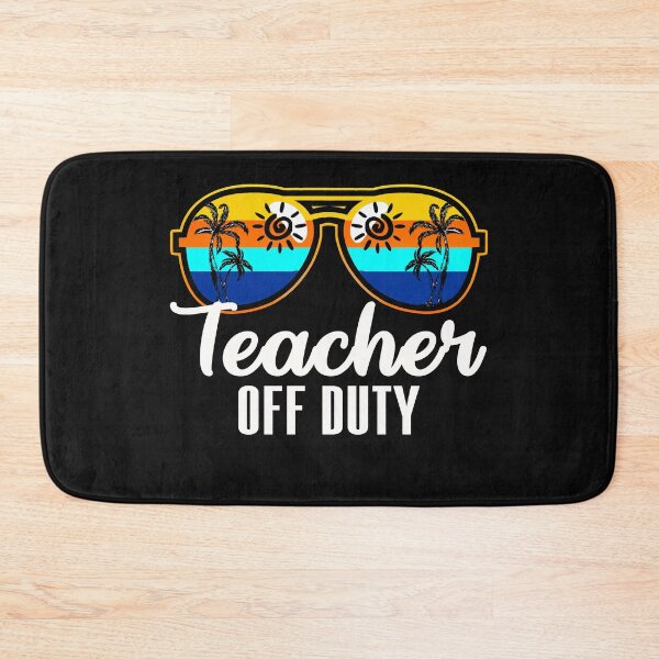 Item preview, Teacher Off Duty Sunglasses Beach Summer Vacation designed and sold by omgsavariya.