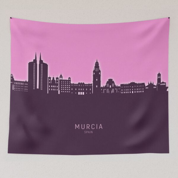 Item preview, Murcia Spain Skyline designed and sold by ArtPrints.