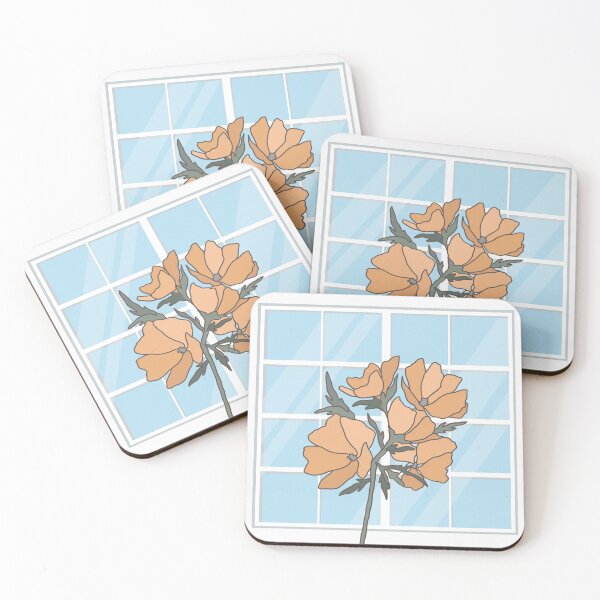 Item preview, Flowers outside my Window designed and sold by deepgoa.