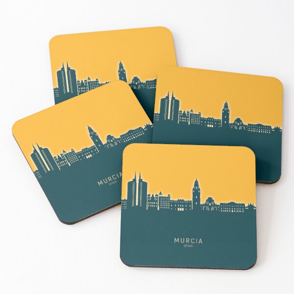 Item preview, Murcia Spain Skyline designed and sold by ArtPrints.