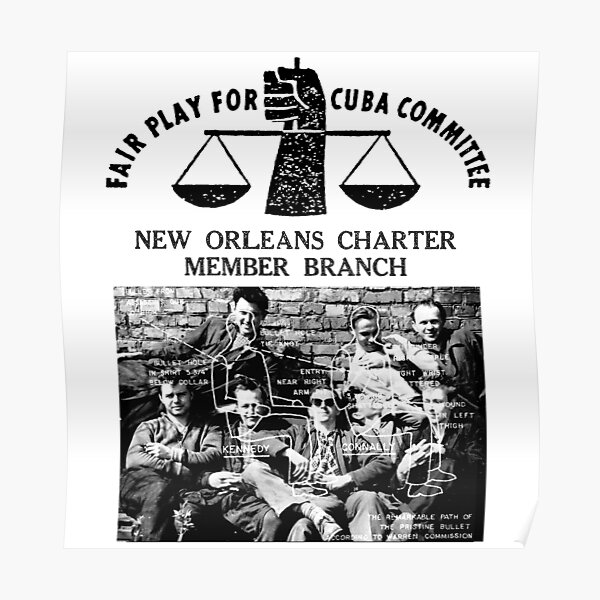 Fair Play For Cuba Committee Poster