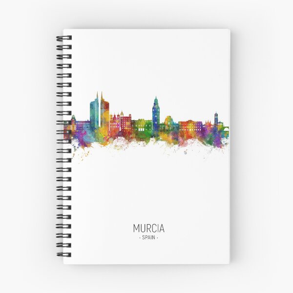 Item preview, Murcia Spain Skyline designed and sold by ArtPrints.