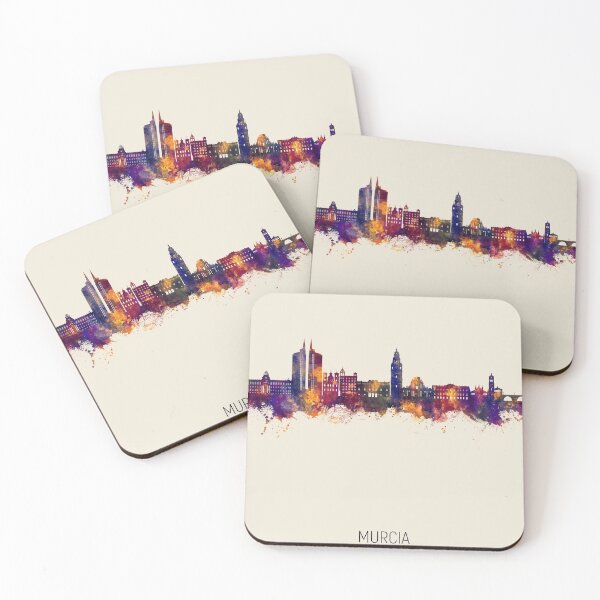 Item preview, Murcia Spain Skyline designed and sold by ArtPrints.