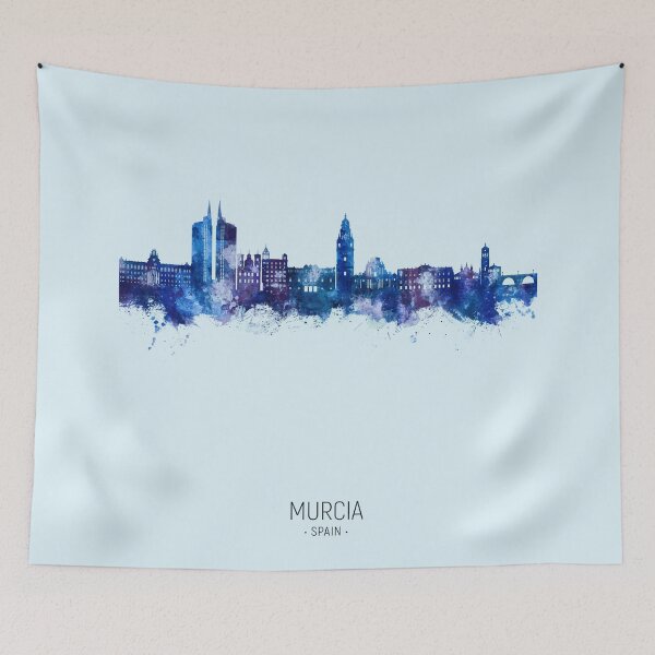 Item preview, Murcia Spain Skyline designed and sold by ArtPrints.