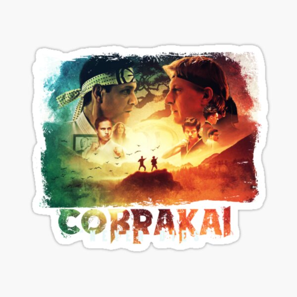 Aperçu de l'œuvre Combat de cobra kai cobra kai créée et vendue par ShirtGenerators.