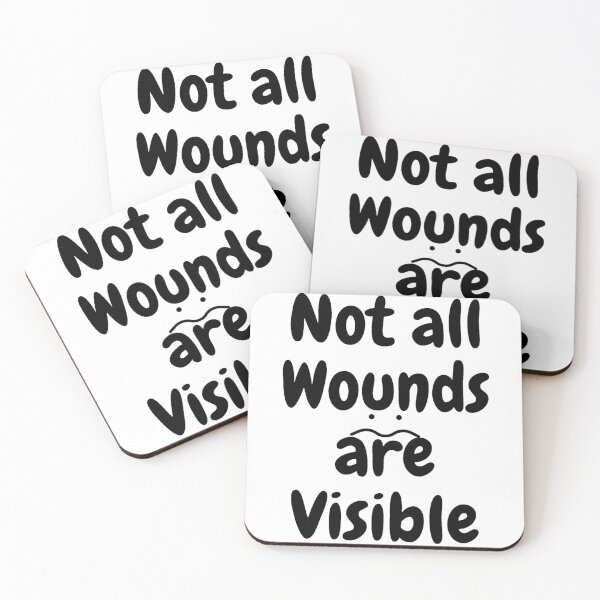 Item preview, Not all wounds are Visible designed and sold by artesiaKT.
