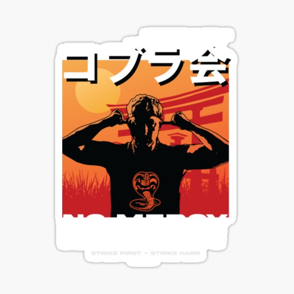 &ldquo;Cobra Kai cobra kai kanji&rdquo; Sticker for Sale by ShirtGenerators | Redbubble