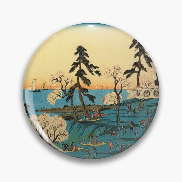 Artikelvorschau, Japanische Vintage-Kunst (Park und Meer) entworfen und verkauft von Pendy777.