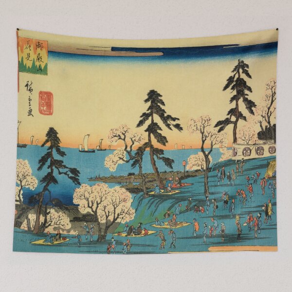 Item preview, Japanese Vintage Art (Park And sea) designed and sold by Pendy777.