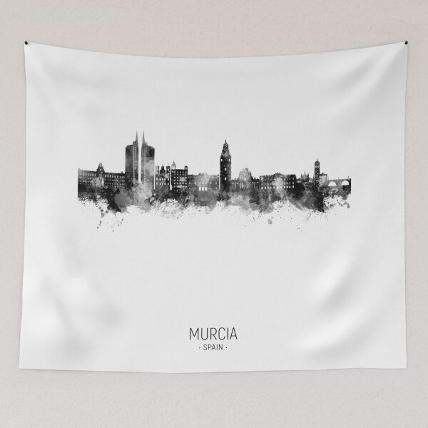 Item preview, Murcia Spain Skyline designed and sold by ArtPrints.