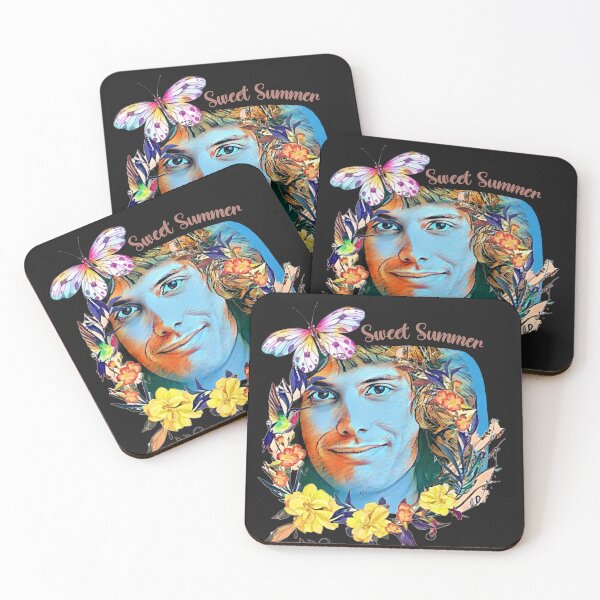 Item preview, Sweet Summer (smiling legend inside floral wreath) designed and sold by HamiltonmagicTs.