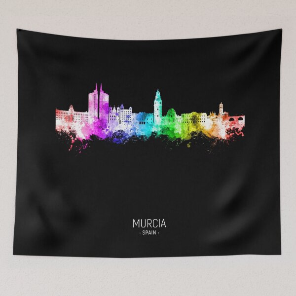 Item preview, Murcia Spain Skyline designed and sold by ArtPrints.