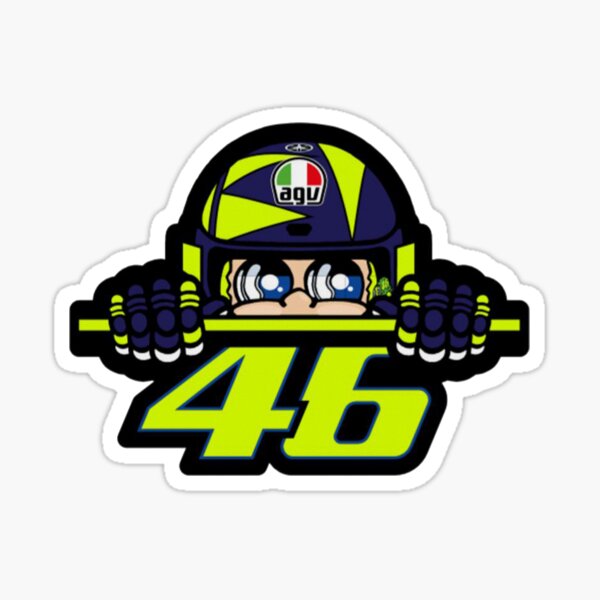 Vr46 Logo Sticker By Mafaza22 Redbubble