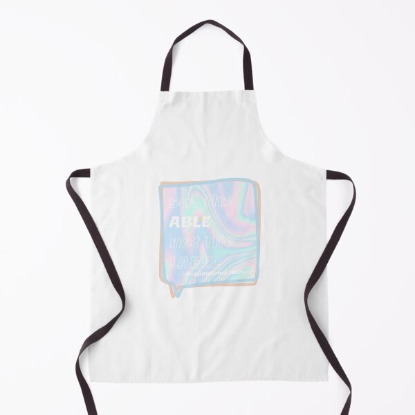 Item preview, Holographic Occupational Therapy Quote - See the able not the label designed and sold by smileyfriend.