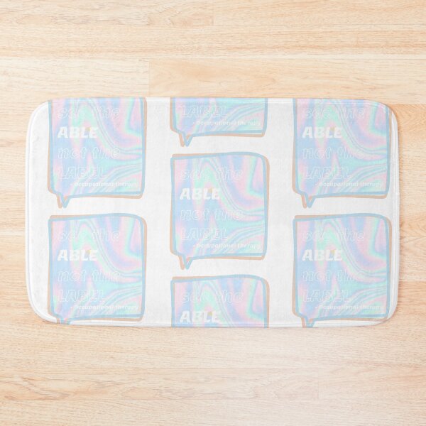 Item preview, Holographic Occupational Therapy Quote - See the able not the label designed and sold by smileyfriend.