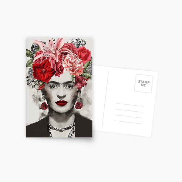 Frida Kahlo Malerei Postkarte