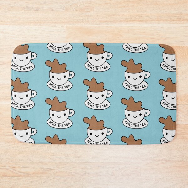 Item preview, cute spill the tea - cup of tea designed and sold by smileyfriend.