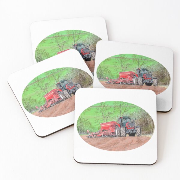 Item preview, Tractor in Field designed and sold by SandraWarmerdam.