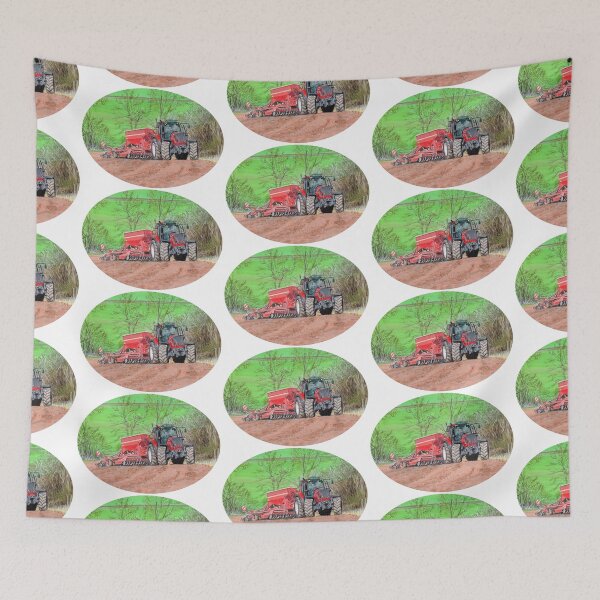 Item preview, Tractor in Field designed and sold by SandraWarmerdam.