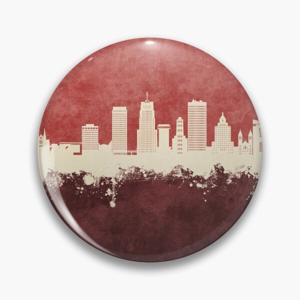 Item preview, Akron Ohio Skyline designed and sold by ArtPrints.