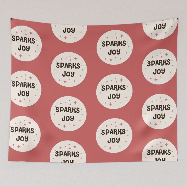 Item preview, sparks joy - marie kondo designed and sold by smileyfriend.