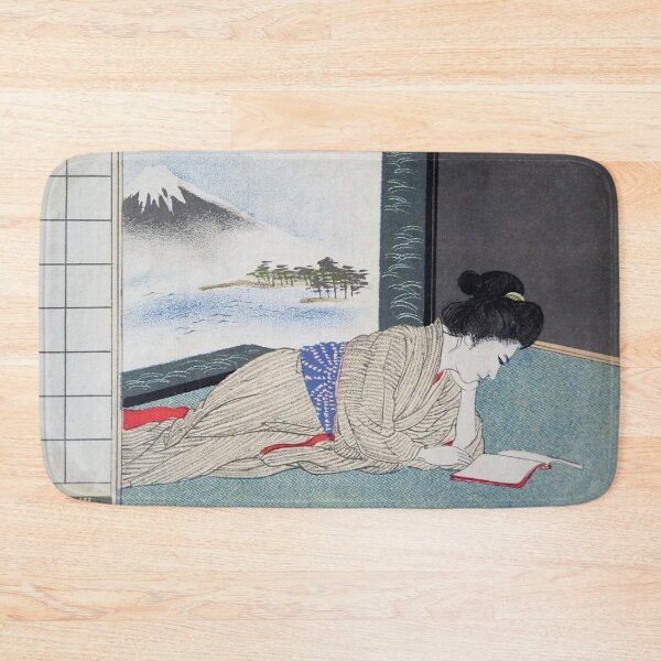 Item preview, Japanese Vintage Art (Woman Reading A Book) designed and sold by Pendy777.